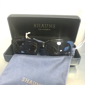 Shauns California Black Frame Sunglasses
